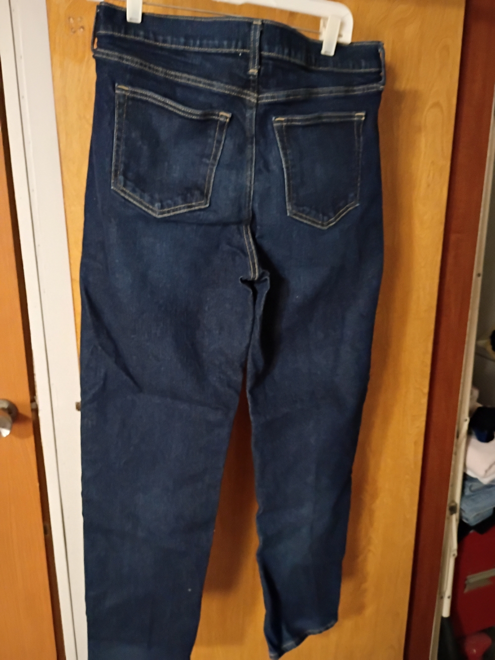 Dark Blue Men's Jeans - Classic Straight Fit